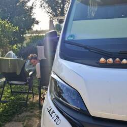 ...unser letzter Sonnenuntergang in Tarifa 🌅