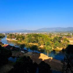 Aussicht von der Höhle