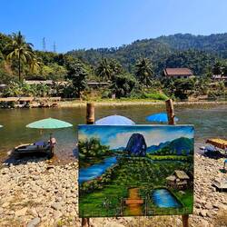 Daothip Coffee & Avocado Shake