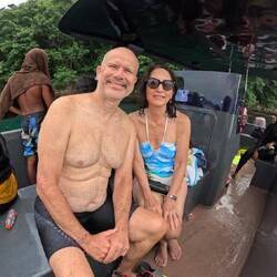 Einmal nicht originale Aussie's... Sie kommt ursprünglich aus Dallas und er aus Nijmegen. Voll nett!