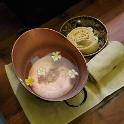 The foot wash basin!