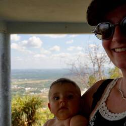 Babygirl hat es dank Mama auch geschafft, obwohl sie den Aufstieg verschlafen hatte 🙂