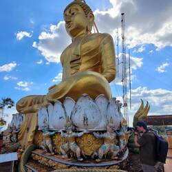 Schweißtreibend mit Buddha