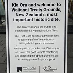 Waitangi: Ein historischer Ort