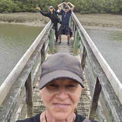 Trotz doofem Wetter gute Laune