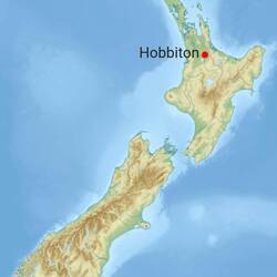 Location in New Zealand