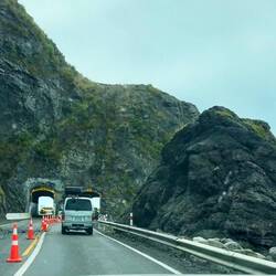 Drove through a few tunnels