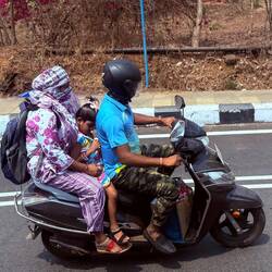 Family out for a ride