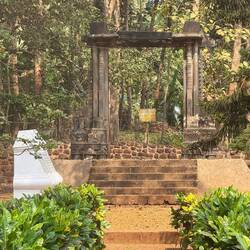 All that remains of the gate of the Palace of Adil Shah