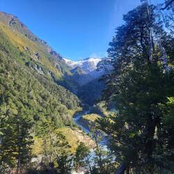 Auch beim Herauswandern gab es beim Blick zurück nochmal schöne Anblicke