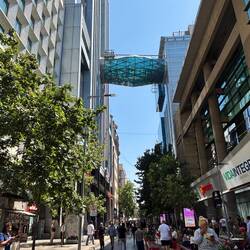 One of the many pedestrian promenade streets