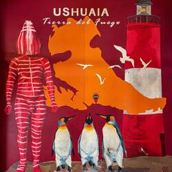 Mural at Isabel Cocina al Disco ... our dinner spot — Ushuaia, Argentina.