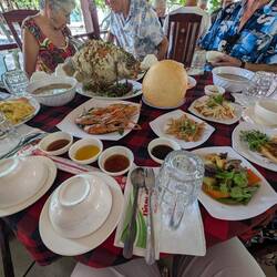 Our sumptuous lunch!