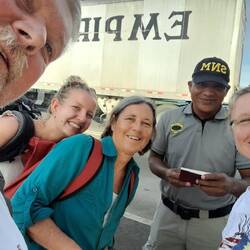 Die Beamten in Panama sind durchaus sehr nett!