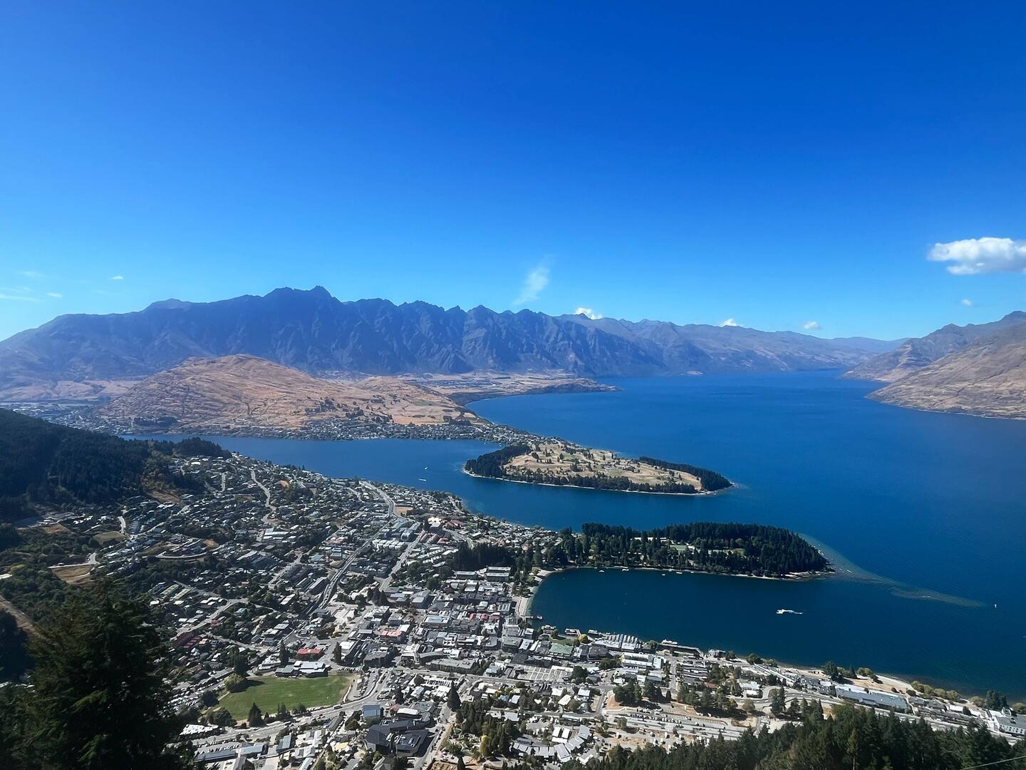 Queenstown und Lake Wakatipu