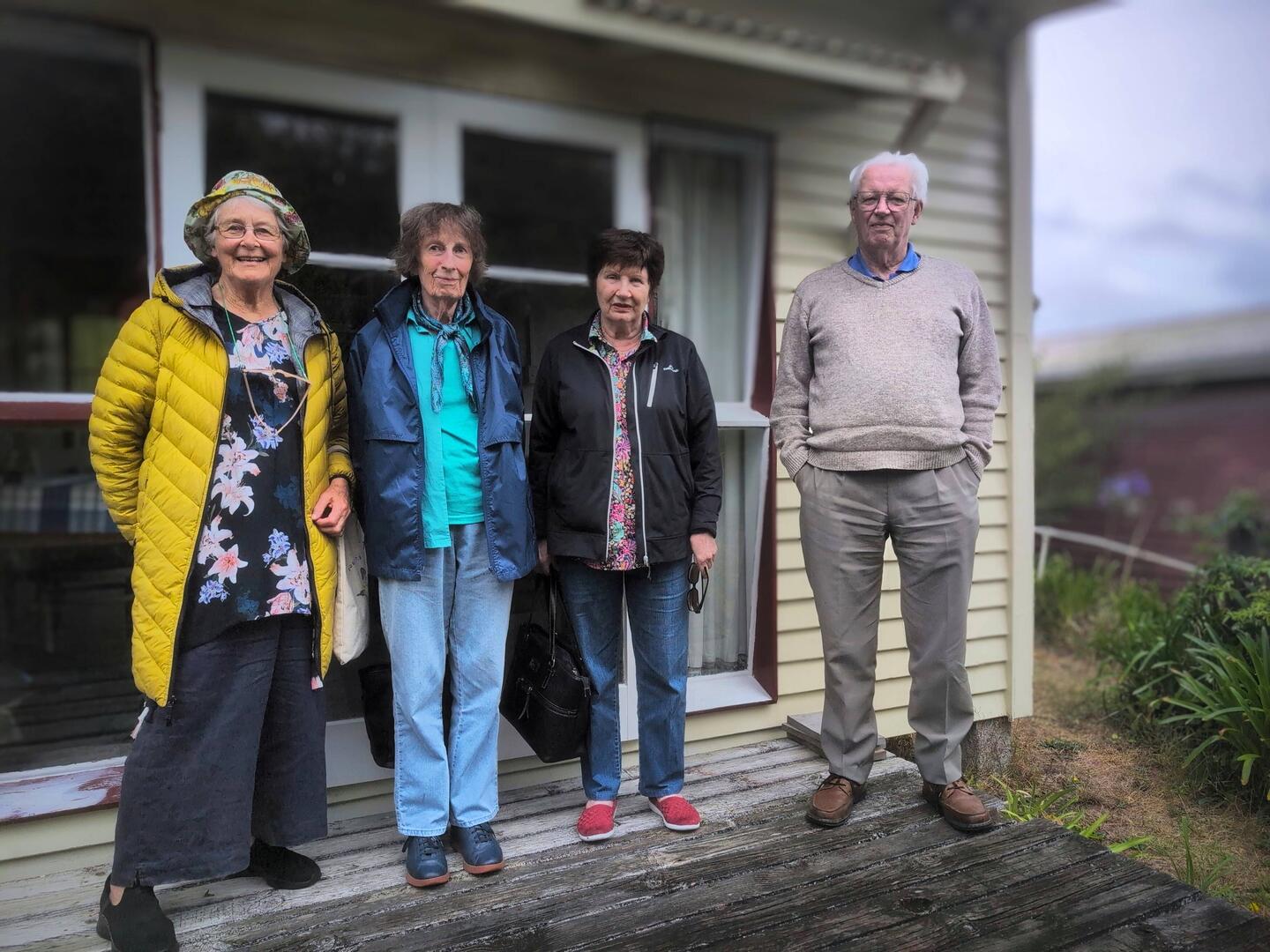 Elspeth, Wendy, Olga, Ian