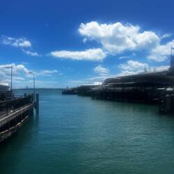 Hafen von Auckland