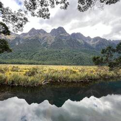 Mirror Lakes, nicht weit entfernt