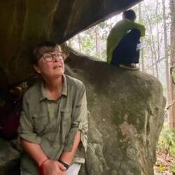 Schutz vor dem Regen (es hat nicht trocken gehalten)