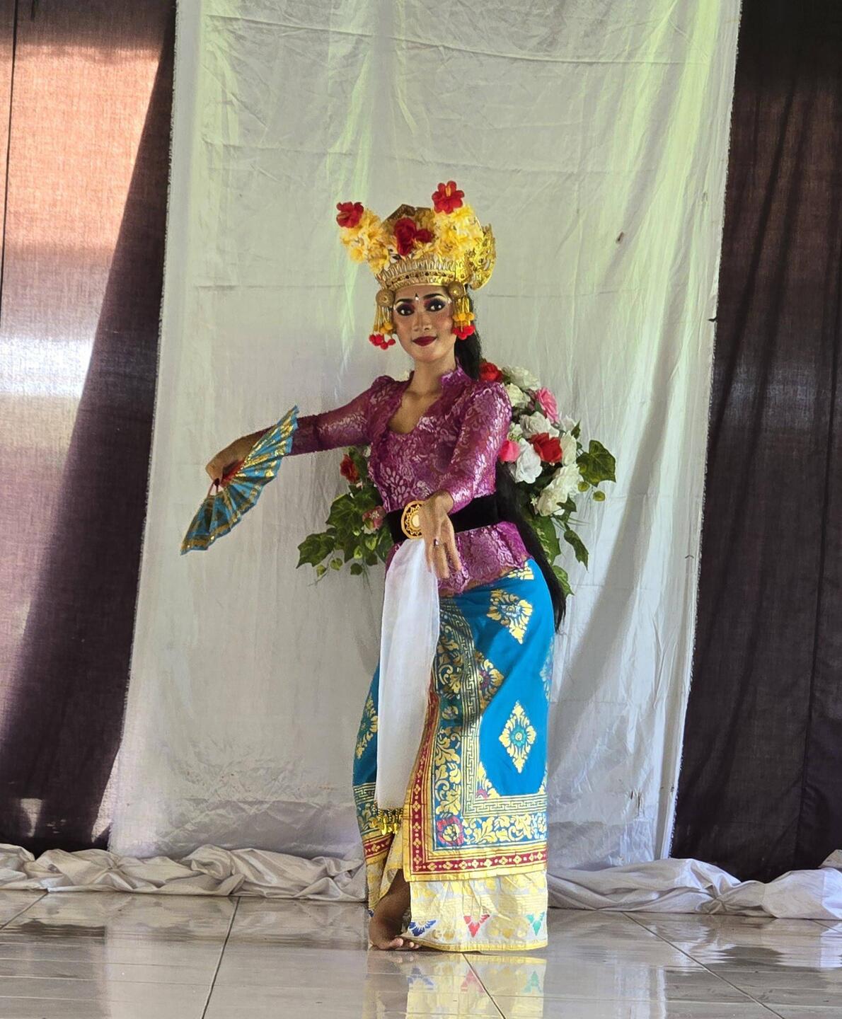 Traditional wedding dancer