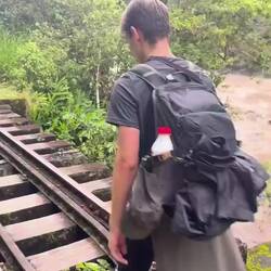 Weg nach "Aguas Calientes"