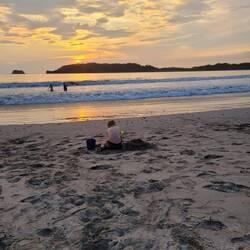 Der bis zum Einbruch der Dunkelheit bearbeitet wurde