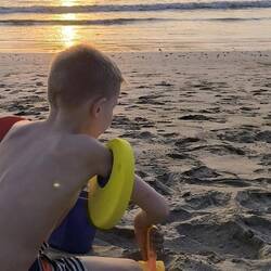 Und zum Glück ist auch Sand da