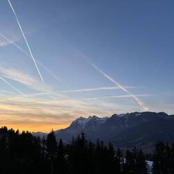 Absacker auf dem Balkon