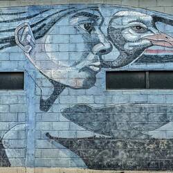 A beautiful mural — Ushuaia, Argentina.