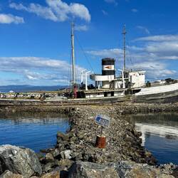 The wreck of the St Christopher — Ushuaia, Argentina.