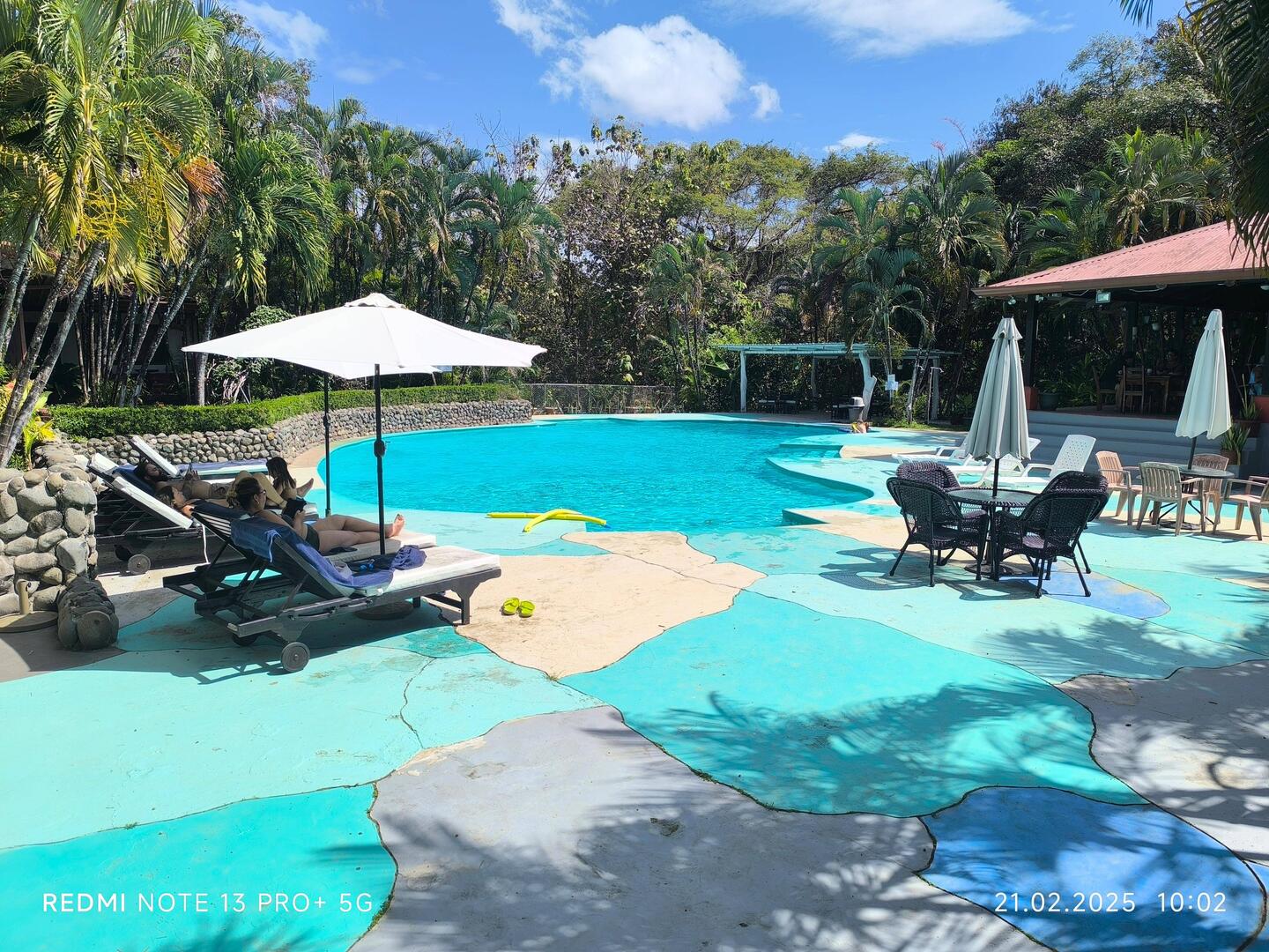 Jetzt aber erst einmal an den Pool...