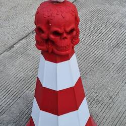 Auch die Pylone sehen hier stylish aus