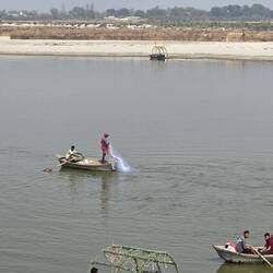 Fishing on the Ganges