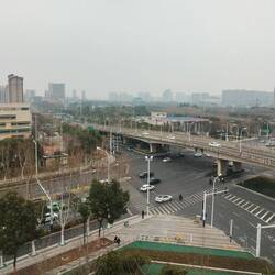 View from hotel room