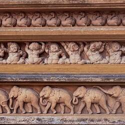 Love the figures in the temple