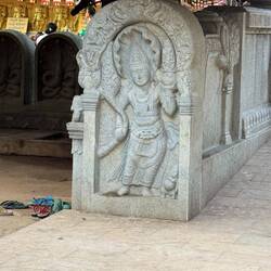Beautiful carvings near the temple