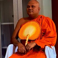 Our very own monk, who explained Buddism to us