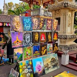 Kleiner Shop beim Eingang.