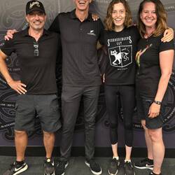 Wir haben das große Glück, Ian Jones (den 902. All Black) zu treffen