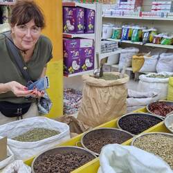 Frische Gewürze auf dem Mark