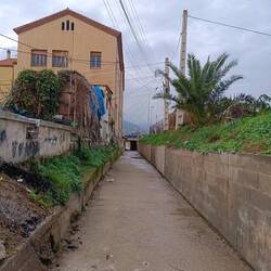Der fussweg zum Strand