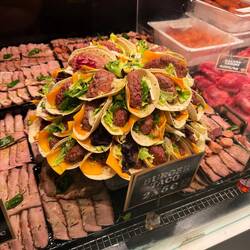 Hamburger tacos