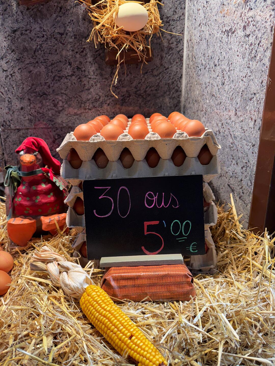 30 XL free range eggs for $5.25