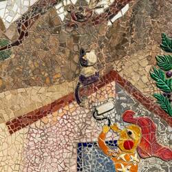 Mosaic mural — Ushuaia, Argentina.