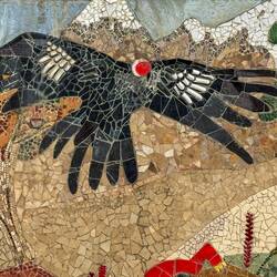 Mosaic mural — Ushuaia, Argentina.