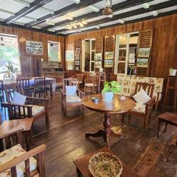 Inside the Plantation House