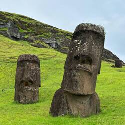 They're all over the island, wherever there were villages