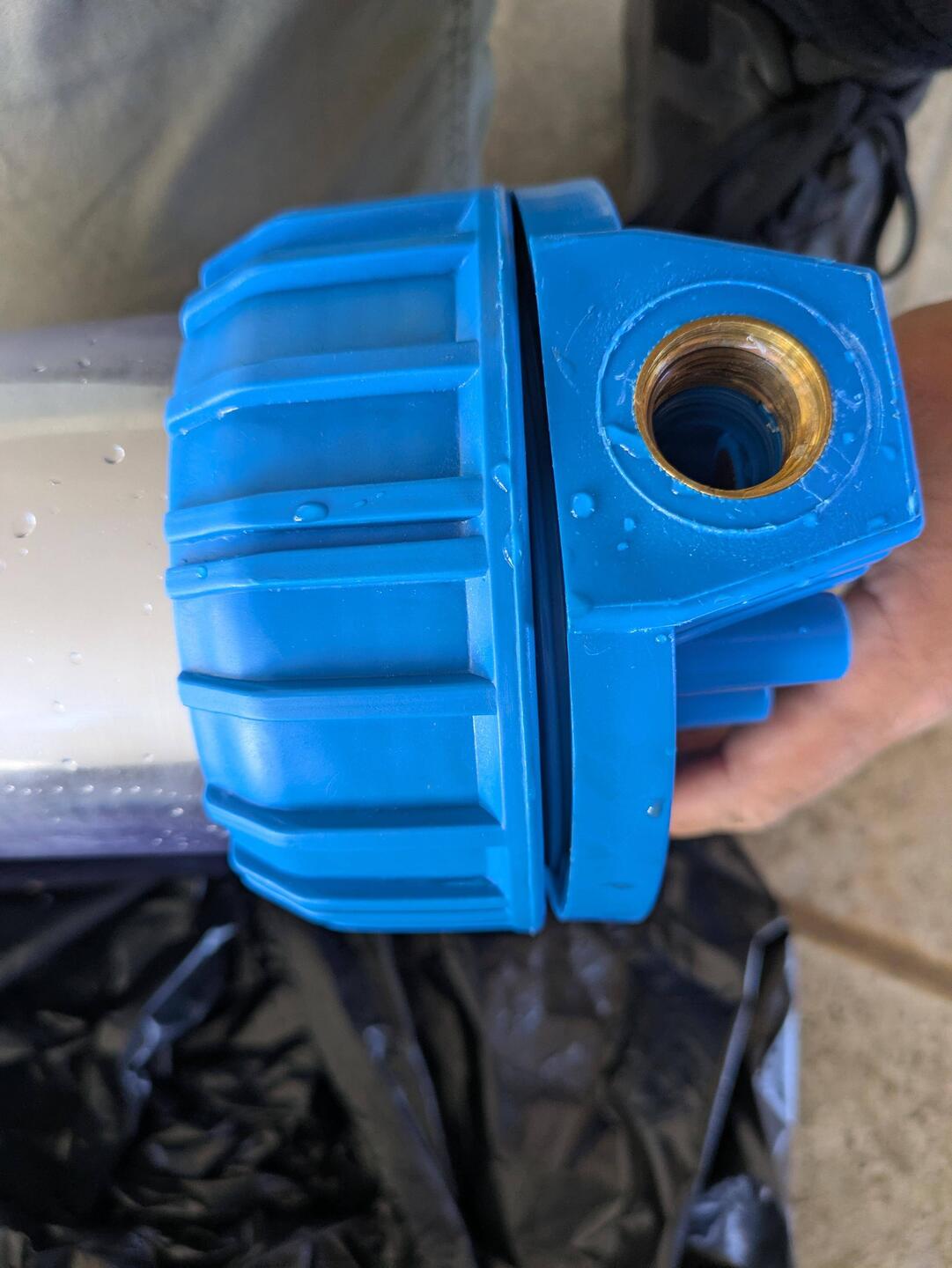 Gewinde am Gehäuse überspringt...