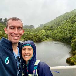 Caught in the rain but making the most of our Zealandia visit