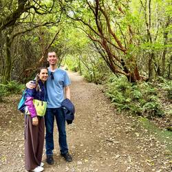 Zealandia walk... before the rain hit